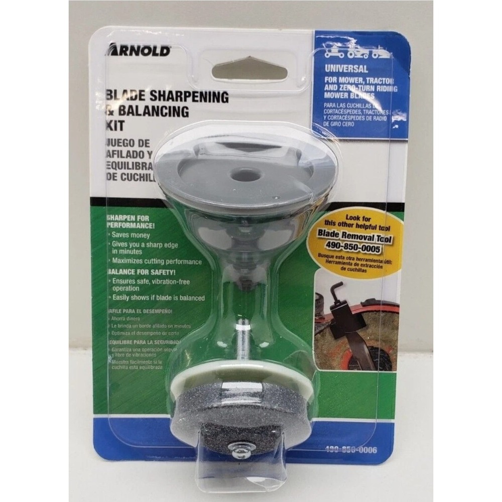 Arnold® Lawn Mower Blade Sharpening and Balancing Kit # 490-850-0006  NEW